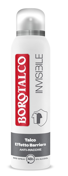 BOROTALCO DEO SPRAY INVISIBILE GRIGIO 150 ML - FARMACIA33