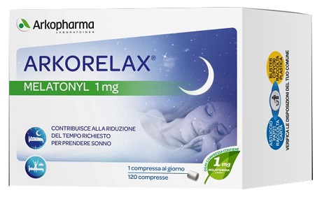 ARKORELAX MELATONYL 120 COMPRESSE - FARMACIA33