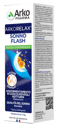 ARKORELAX FLASH SONNO SPRAY 20 G - FARMACIA33
