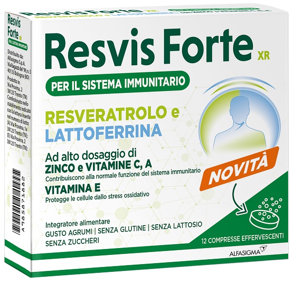 RESVIS FORTE XR 12 COMPRESSE EFFERVESCENTI - FARMACIA33