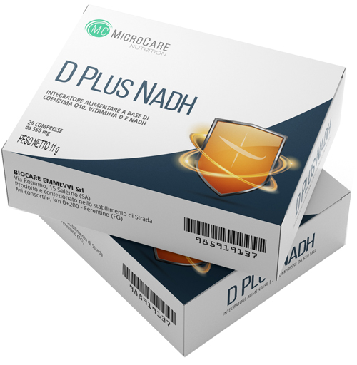 MICROCARE NUTRITION D PLUS NADH 20 COMPRESSE - FARMACIA33