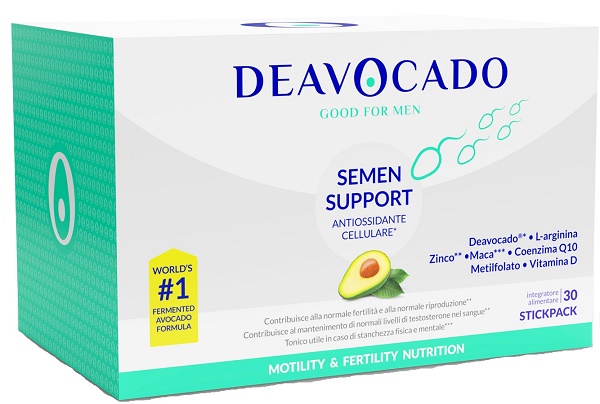DEAVOCADO SEMEN SUPPORT UOMO 30 STICKPACK - FARMACIA33
