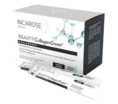 HYALURONIC BEAUTY COLLAGEN GREEN 20 BUSTINE - FARMACIA33