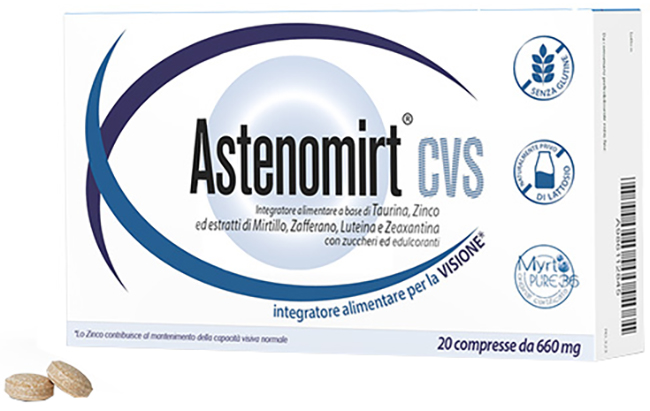 ASTENOMIRT CVS 20 COMPRESSE - FARMACIA33
