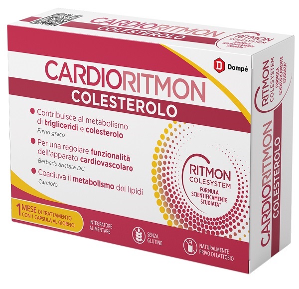 CARDIORITMON COLESTEROLO 30 CAPSULE - FARMACIA33