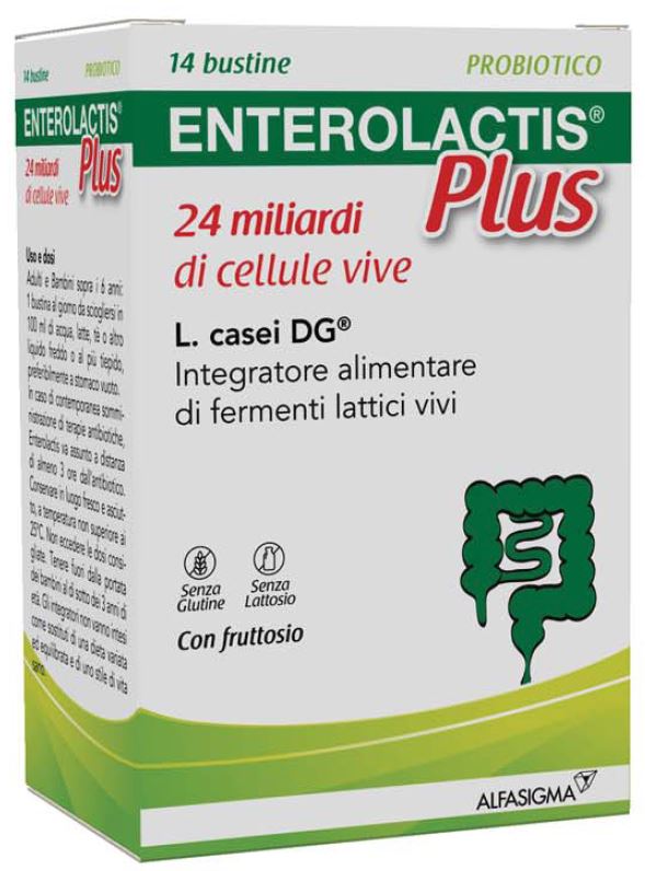 ENTEROLACTIS PLUS 14 BUSTINE - FARMACIA33