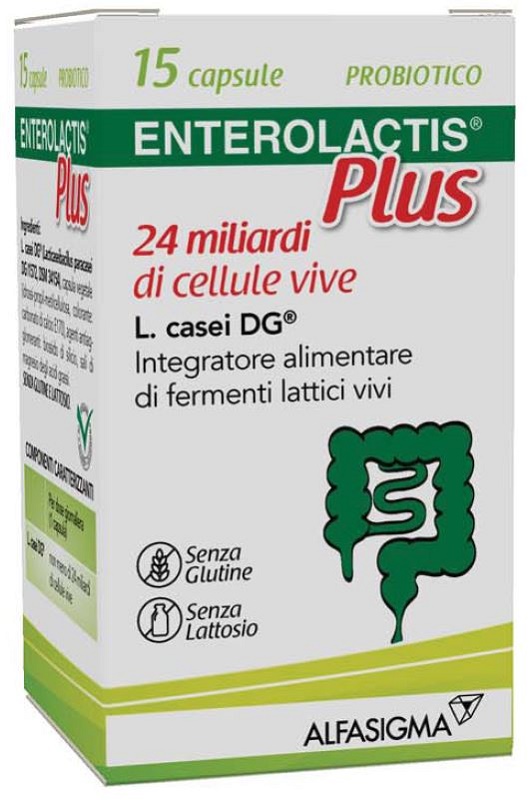 ENTEROLACTIS PLUS 15 CAPSULE - FARMACIA33