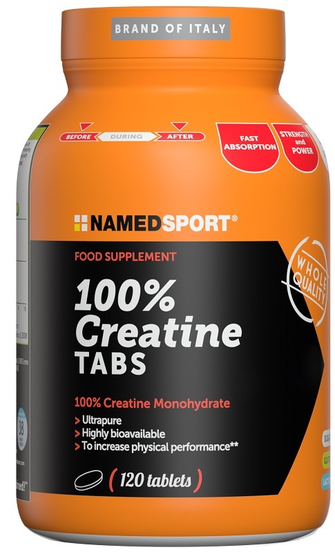 100% CREATINE TABS RB 120 COMPRESSE - FARMACIA33