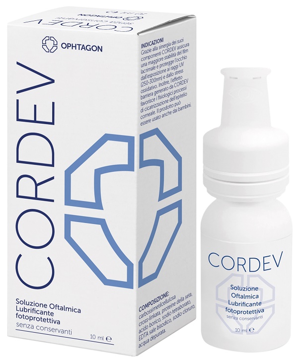 CORDEV SOLUZIONE OFTALMICA LUBRIFICANTE OF 10 ML - FARMACIA33