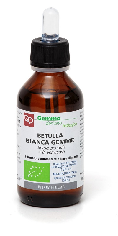 BETULLA BIANCA GEMME MACERATO GLICERICO 100 ML BIO - FARMACIA33