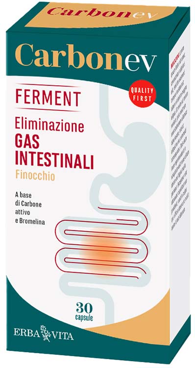 CARBON EV FERMENT 30 CAPSULE - FARMACIA33