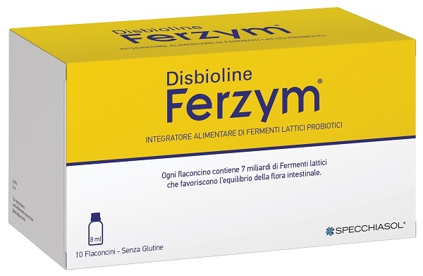 DISBIOLINE FERZYM 10 FLACONCINI DA 8 ML - FARMACIA33