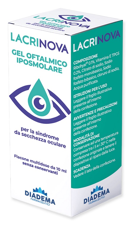 LACRINOVA GEL OFTALMICO IPOSMOLARE TB 10 ML - FARMACIA33