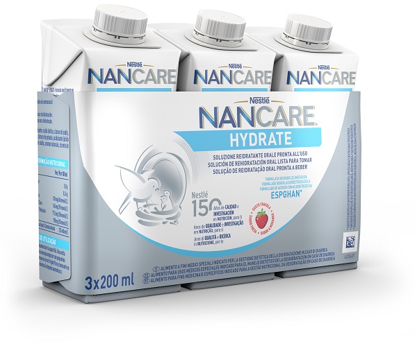 NANCARE HYDRATE LIQUIDO 3 PEZZI DA 200 ML - FARMACIA33