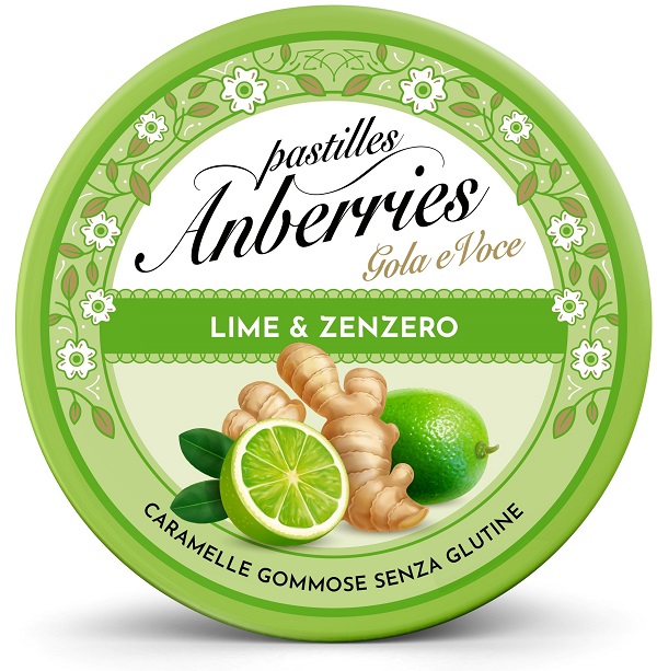 ANBERRIES LIME & ZENZERO 50 G - FARMACIA33