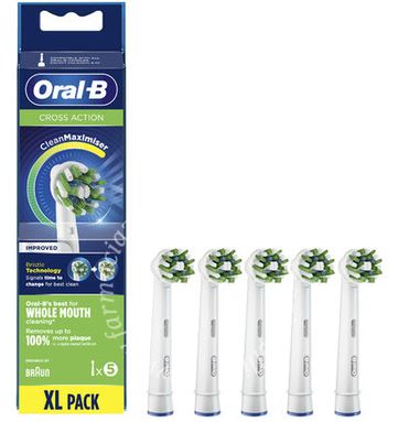 ORALB POWER REFILL EB50 CROSSACTION 5 PEZZI - FARMACIA33