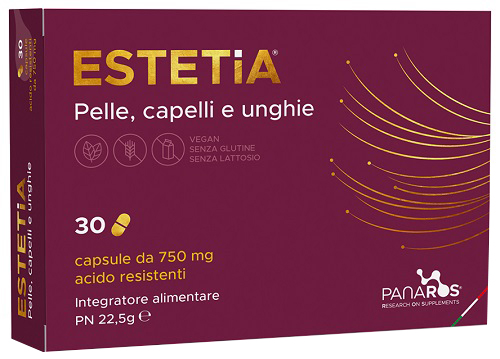 PANAROS ESTETIA PELLI CAPELLI E UNGHIE 30 CAPSULE - FARMACIA33