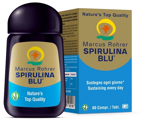 MARCUS ROHRER SPIRULINA BLU 60 COMPRESSE - FARMACIA33