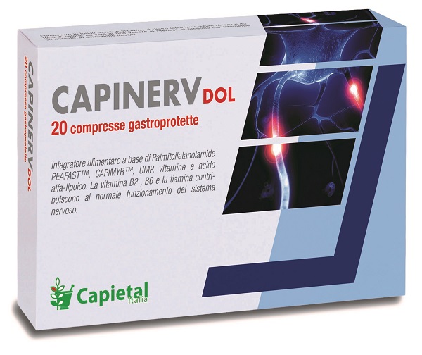 CAPINERV DOL 20 COMPRESSE GASTROPROTETTE - FARMACIA33