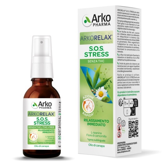 ARKORELAX SOS STRESS 15 ML - FARMACIA33