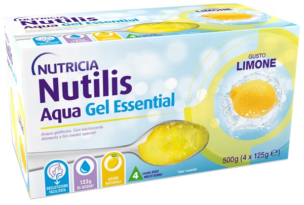 NUTILIS AQUA GEL LIMONE 4 PEZZI DA 125 G - FARMACIA33