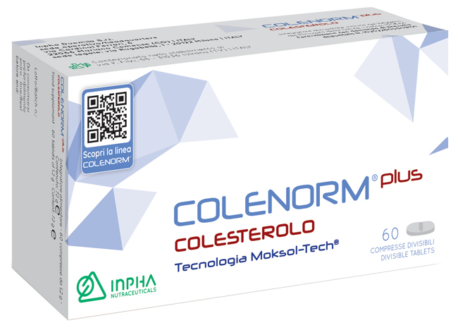 COLENORM PLUS COLESTEROLO 60 COMPRESSE DIVISIBILI - FARMACIA33