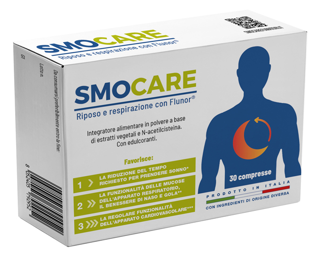 SMOCARE RIPOSO E RESPIRAZIONE CON FLUNOR 10 STICKPACK DA 3 G - FARMACIA33