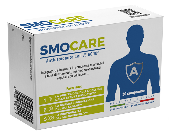 SMOCARE ANTIOSSIDANTE CON AE 6000 30 COMPRESSE - FARMACIA33