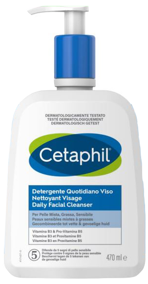 CETAPHIL DETERGENTE QUOTIDIANO VISO 470 ML - FARMACIA33