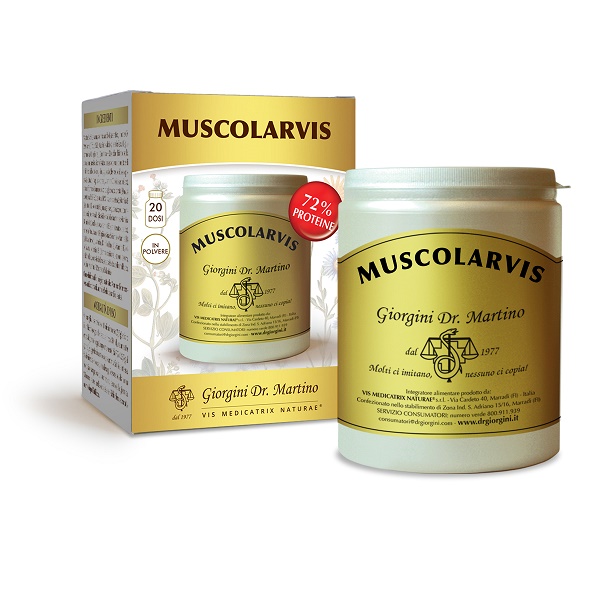 MUSCOLARVIS POLVERE 500 G - FARMACIA33
