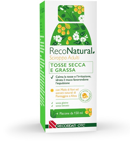 RECONATURAL SCIROPPO TOSSE ADULTI 150 ML - FARMACIA33