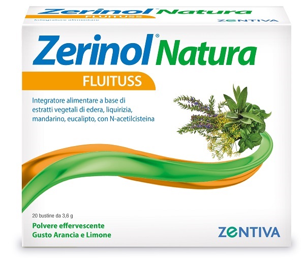 ZERINOL NATURA FLUITUSS 20 BUSTINE - FARMACIA33