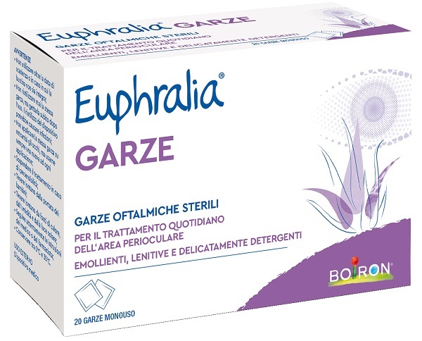 EUPHRALIA GARZE OFTALMICHE MONOUSO 20 PEZZI - FARMACIA33