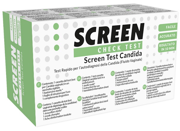 SCREEN TEST RAPIDO SCREEN TEST CANDIDA AUTODIAGNOSTICO 1 PEZZO - FARMACIA33