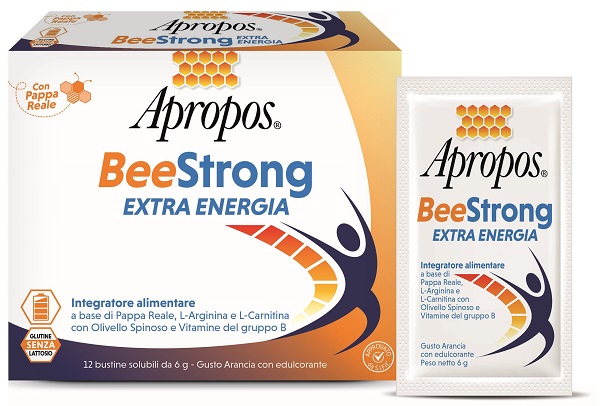 APROPOS BEESTRONG EXTRA ENERGIA 12 BUSTINE - FARMACIA33