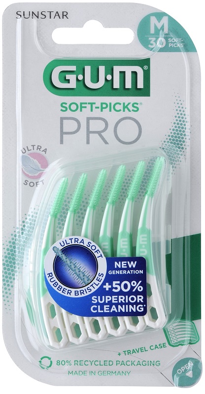 GUM SOFT PICK PRO MEDIUM 30 PEZZI - FARMACIA33