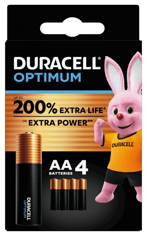 DURACELL OPTIMUM AA B4 16 PEZZI - FARMACIA33