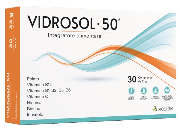 VIDROSOL 50 30 COMPRESSE - FARMACIA33