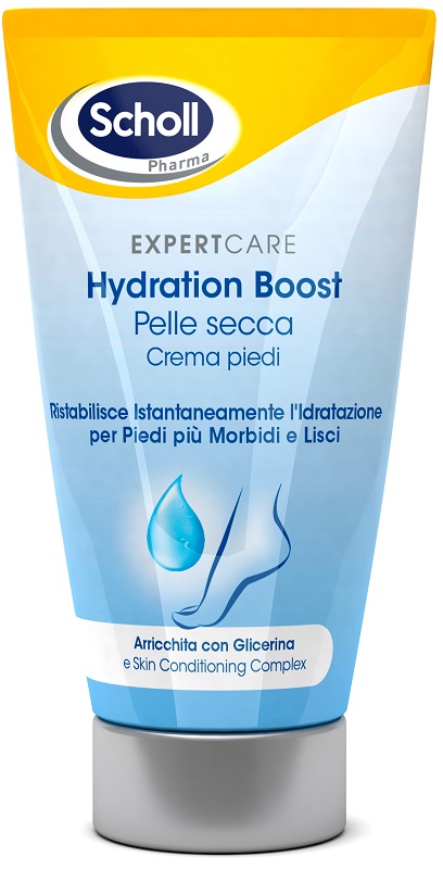 SCHOLL EXPERTCARE HYDRATION BOOST PELLE SECCA CREMA PIEDI 150 ML - FARMACIA33