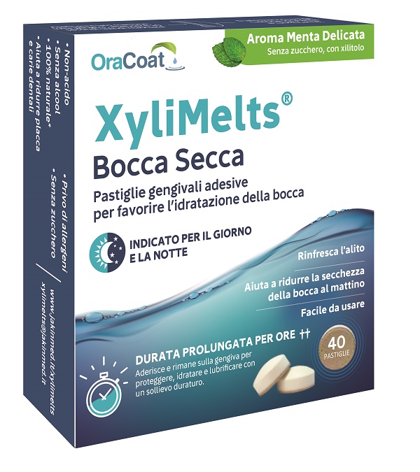 XYLIMELTS 40 PASTIGLIE MENTA DELICATA - FARMACIA33