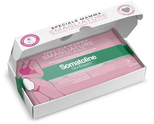 SOMATOLINE SKIN EXPERT MASCHERA MUM TO BE 4 PEZZI - FARMACIA33