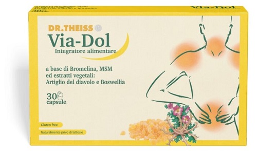 THEISS VIA-DOL ARTIGLIO DEL DIAVOLO E BOSWELLIA 30 CAPSULE - FARMACIA33