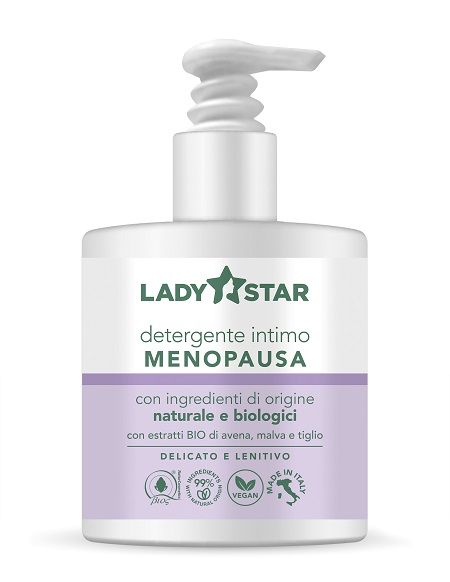 LADYSTAR DETERGENTE INTIMO DONNA IN MENOPAUSA 300 ML - FARMACIA33