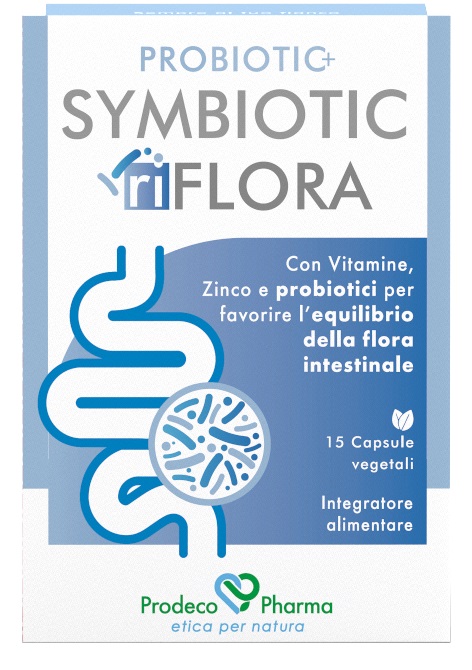 PROBIOTIC+ SYMBIOTIC RIFLORA 15 CAPSULE - FARMACIA33