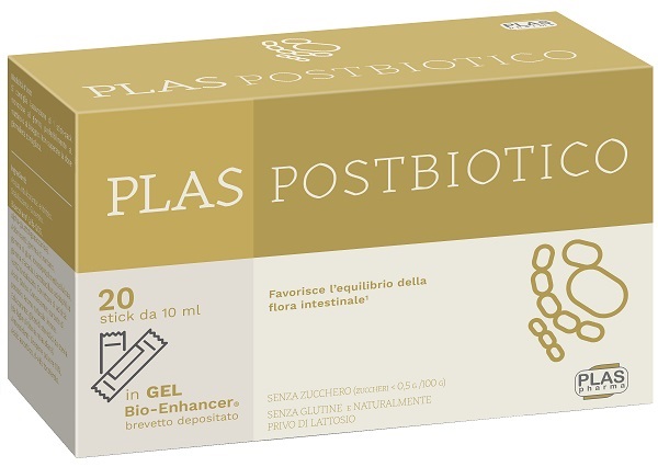 PLAS POSTBIOTICO 20 STICK PACK - FARMACIA33