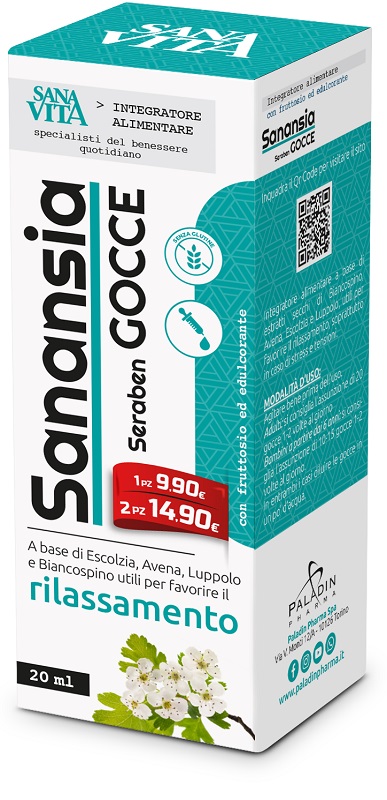 SANAVITA SANANSIA SERABEN GOCCE 20 ML - FARMACIA33