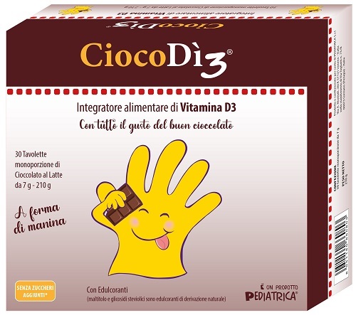 CIOCODI3 30 TAVOLETTE DI CIOCCOLATO - FARMACIA33