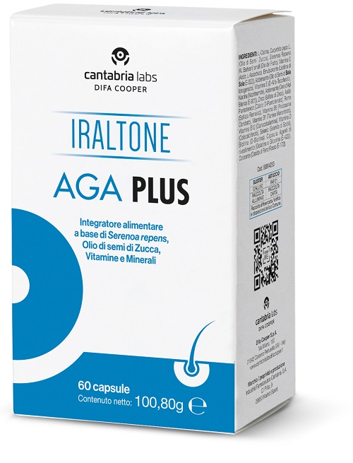 IRALTONE AGA PLUS 60 CAPSULE - FARMACIA33