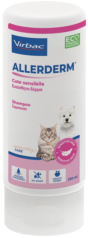 ALLERDERM SHAMPOO CUTE SENSIBILE 250 ML - FARMACIA33