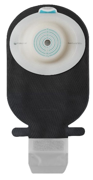 SACCA ILEOSTOMIA SENSURA MIO CONVEX DEEP RIVESTIMENTO NERO APERTURA ISPEZIONABILE MAXI FORO RITAGLIABILE 10-43 10 PEZZI - FARMACIA33